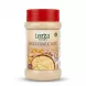 A 1000g jar of Leeza Foods Ginger & Garlic Paste with a red lid, featuring a detailed label showing the paste and fresh ingredients, isolated against a plain white background with professional lighting.