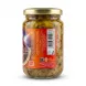 Enhanced Back label with product details and barcode on Delissia Halal Grilled Spicy Salad jar