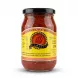 Enhanced Front of Bled Conserves Moroccan Harissa 370g jar with vivid yellow label