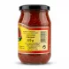 Enhanced Rear side of Bled Conserves Moroccan Harissa 370g jar showing weight and importer details
