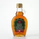 Enhanced Front view of Vertmont Canadian maple syrup glass bottle 250g