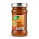 Enhanced Back view of Bodrum Carrot Jam jar displaying weight and features
