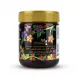 Enhanced Side view with floral label of Pure Mountain Sidr Honey jar