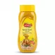 Enhanced Front of Al Hussam Iraqi Mango Sauce bottle in yellow packaging