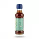 Studio shot of a 150ml bottle of Blue Dragon Fish Sauce on a white background, displaying the back label with ingredients, storage, and contact information. The bottle has a blue screw cap and a light green rectangular label.