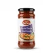 Enhanced Enhanced Front of Sofra Pizza Sauce jar 370g held in hand