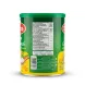 Enhanced Back of Durra Corn Starch 400g tin showing nutritional values and storage instructions