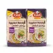 Enhanced Front of Kasih Eggplant Mutabal 4x130g pack held in a shop