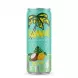 Enhanced Front of Hawai Caribe tropical soft drink can