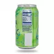 Enhanced Back of LaCroix Lime can showing nutrition facts and ingredients