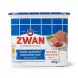 A 340g tin of Zwan Hot & Spicy Chicken Luncheon Meat, isolated on a white background with a clean, centered presentation.