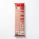A professional e-commerce back view of a 500g Pasta Zara Capellini No. 1 package. The photo clearly displays all ingredient details and nutritional information on a clean white background.