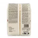 Studio photograph of the back packaging of Italpasta Capelli d'Angelo (Angel Hair) pasta, isolated on a white background with soft, even shadowing. The packaging displays detailed nutrition facts, ingredients, storage instructions in multiple languages, the barcode, a 500g net weight, and importer details for Nuovo Foods Ltd.