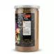 Enhanced Back of Adonis Zaatar Mix Aleppo Style 680g container, showing ingredients and company info