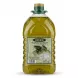 A 1:1 professional e-commerce studio photograph of the IBERO Mediterranean Olive Oil Blend 3L bottle, centered against a clean white background. The front label is clearly visible with detailed olive graphics, text, ingredients, nutritional information, and barcode. The product is in sharp focus with a light, soft shadow.