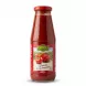 Enhanced Front label of Novi Passata di Pomodoro 680g glass bottle with red cap