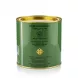 Enhanced Side of Gold Medal Pure Butter Ghee tin showing origin and manufacturer
