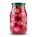 Enhanced Front view of Al Dayaa Fields Pickled Turnips 3700g glass jar