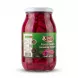 Enhanced Side view of Sahha Pickled Turnips jar showing nutrition and product details