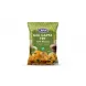 A 250g packet of Top Op Gol Gappa Fry with Masala, featuring a green design and images of prepared pani puri with chutneys, presented on a clean white background.