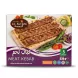 Enhanced Al Najma Meat Kebab box in freezer with visible packaging and other frozen foods