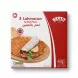 Enhanced Front of Zaad 3 Lahmacun Turkish Pizza box with serving suggestion