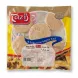 A 1:1 professional e-commerce product photograph of the Tazij Lamb Mini Kubba, presenting the front of the ready-to-cook frozen package against a seamless white background. The central label clearly details the product as Halal Tazij Mini Mosul Kubba Lamb, with accurate text in English and Arabic, ingredients (Bulgur Wheat, Lamb, Beef, etc.), nutrition, cooking instructions, and Net Weight (360g - 5 pcs). All original text and details are preserved.