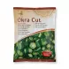 Enhanced Front of Crown Okra Cut Frozen 340g pack showing cut okra and special offer label