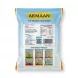 Enhanced Back of Armaan Crushed Ginger pack with ingredients and nutritional info