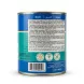 Enhanced Cortas Baba Ghanoush Eggplant Dip 820g can ingredients and certification stamps