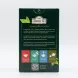 Enhanced Back of Ahmad Tea Ceylon Tea box with brand story and brewing instructions