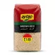 A 1kg pack of Aytac Foods Brown Rice, featuring its red, green, and black packaging with a special price sticker, centered in sharp focus on a clean white background.