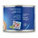Back label with product usage and weight info
