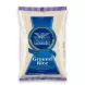 Enhanced Front of Heera Ground Rice 375g pack held in hand