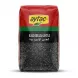 Enhanced Front view of Aytac Black Beluga Lentils 1kg bag