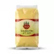 A clear plastic 800g bag of Safa Semolina Fine with Arabic and English text on the label, isolated on a white background.