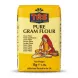 Enhanced Clear view of TRS Pure Gram Flour 1kg pack front design