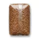 Enhanced Back view of Safa Borgol Coarse Brown 800g showing coarse grains