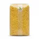 Safa Borgol Medium Coarse White Bulgur shown in clear, resealable packaging with visible grains and professional lighting against a white background.
