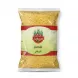 A 1:1 professional e-commerce product photograph features a clear plastic bag of Safa Jarish Cracked Wheat (800g), centered against a pure white background. The packaging is free of any tags or stickers, showing the central logo and text in perfect focus with soft, even studio lighting.