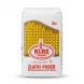 Enhanced Klas Zlatni Puder 2kg flour pack held in hand