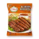 Enhanced Front of TAJ 18 Chicken Seekh Kebab packaging showing grilled kebabs and product details