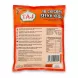 Enhanced Back of TAJ 18 Chicken Seekh Kebab packaging with ingredients, nutrition facts, and barcode visible