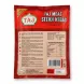 Enhanced Back of TAJ 18 Meat Seekh Kebab 630g pack with ingredients, instructions, nutrition, and barcode
