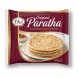 A professional e-commerce product photo showing the 400g front packaging of TAJ Original Paratha Frozen South Asian Flatbread against a clean white background.