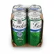 Enhanced Top view of Gordon's Alcohol Free With Tonic 4 pack showing cans inside the packaging