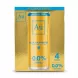 Enhanced Front box view of Au Blue Raspberry Alcohol Free 4 Pack, gold and blue design