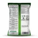 Enhanced Back of SNAKITOS Smarty Vegetable Snacks bag displaying ingredients and nutritional information in multiple languages