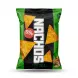 Enhanced Front of FM Foods Nachos spicy flavour packet showing 99p price