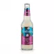 Enhanced Slightly angled close-up of Hoffenberg Mangosteen Juice Drink label